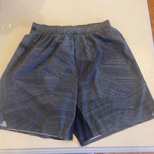 Mens LuLuLemon patterned shorts
